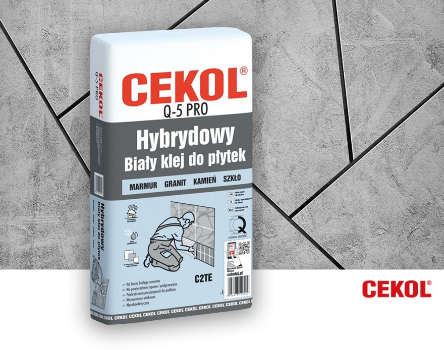 Hybrydowy klej do płytek